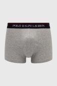 Боксери Polo Ralph Lauren 3-pack чоловічі колір бордовий