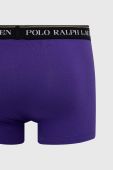 Боксери Polo Ralph Lauren 3-pack чоловічі колір чорний (2837111)