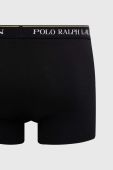 Боксери Polo Ralph Lauren 3-pack чоловічі колір чорний (2837111)