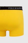 Боксери Polo Ralph Lauren 3-pack чоловічі колір чорний (2837111)