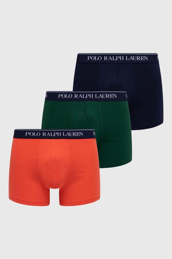 Боксери Polo Ralph Lauren 3-pack чоловічі колір барвистий (3377142)