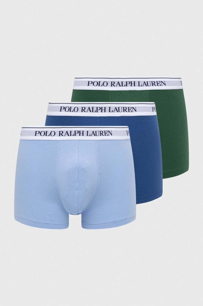 Боксери Polo Ralph Lauren 3-pack чоловічі колір барвистий (3377191)