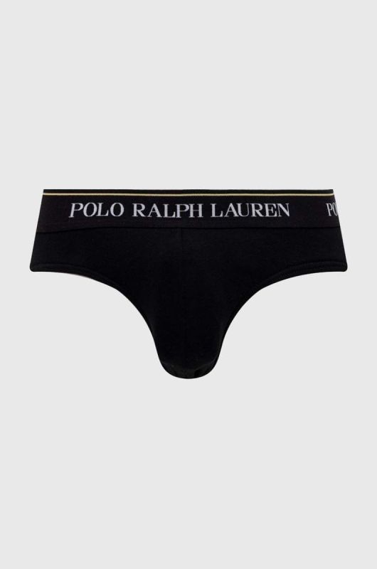 Сліпи Polo Ralph Lauren 3-pack чоловічі колір чорний (2905554) фото 2