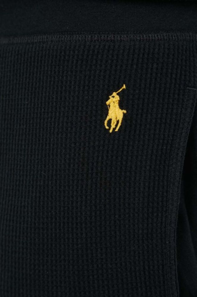 Піжамні штани Polo Ralph Lauren чоловічі колір чорний однотонна (2908700) фото 4