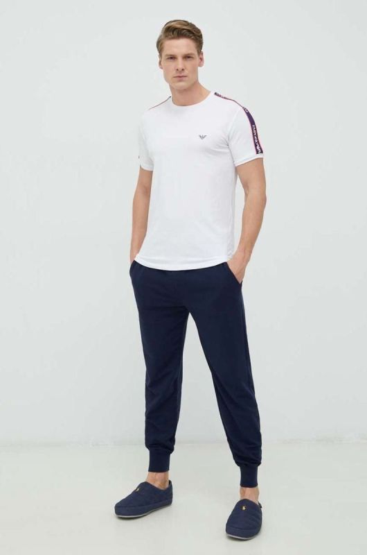 Штани лаунж Polo Ralph Lauren колір синій однотонні (2923390) фото 2