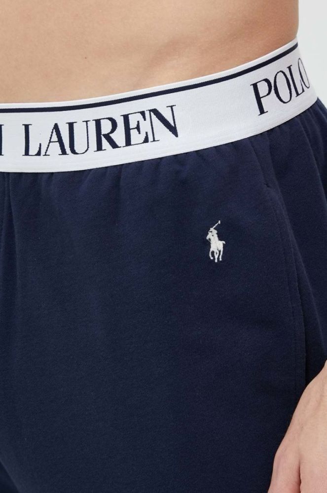 Штани лаунж Polo Ralph Lauren колір синій однотонні (2923390) фото 4