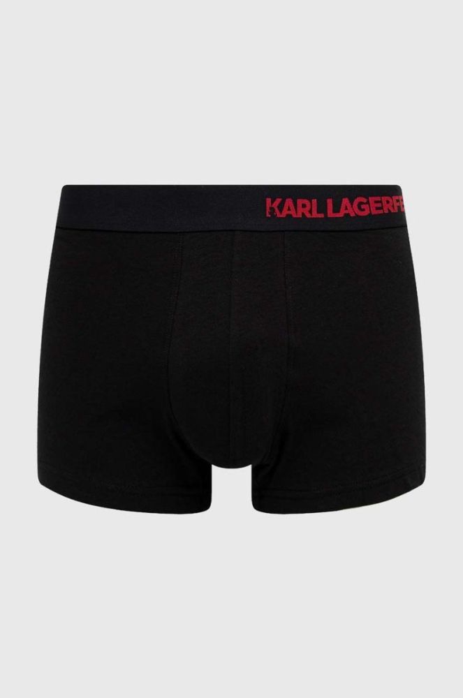 Боксери Karl Lagerfeld 3-pack чоловічі колір чорний (2896172) фото 4
