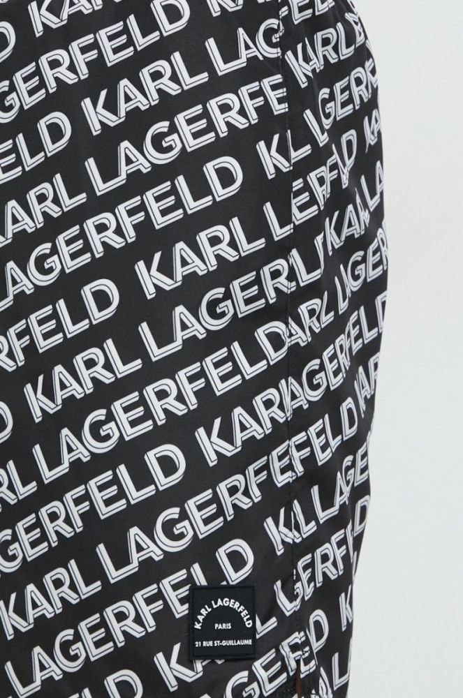 Купальні шорти Karl Lagerfeld колір чорний (2896232) фото 4
