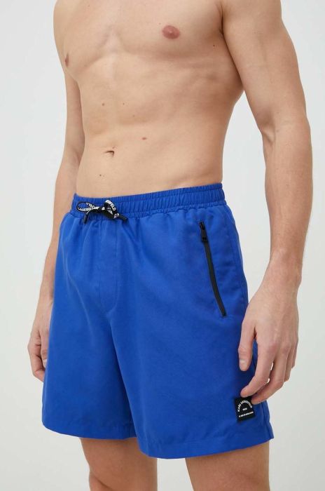 Купальні шорти Karl Lagerfeld колір блакитний (2923317)