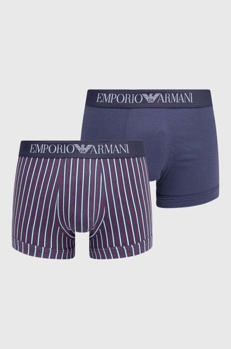 Боксери Emporio Armani Underwear 2-pack чоловічі колір синій (3272461)