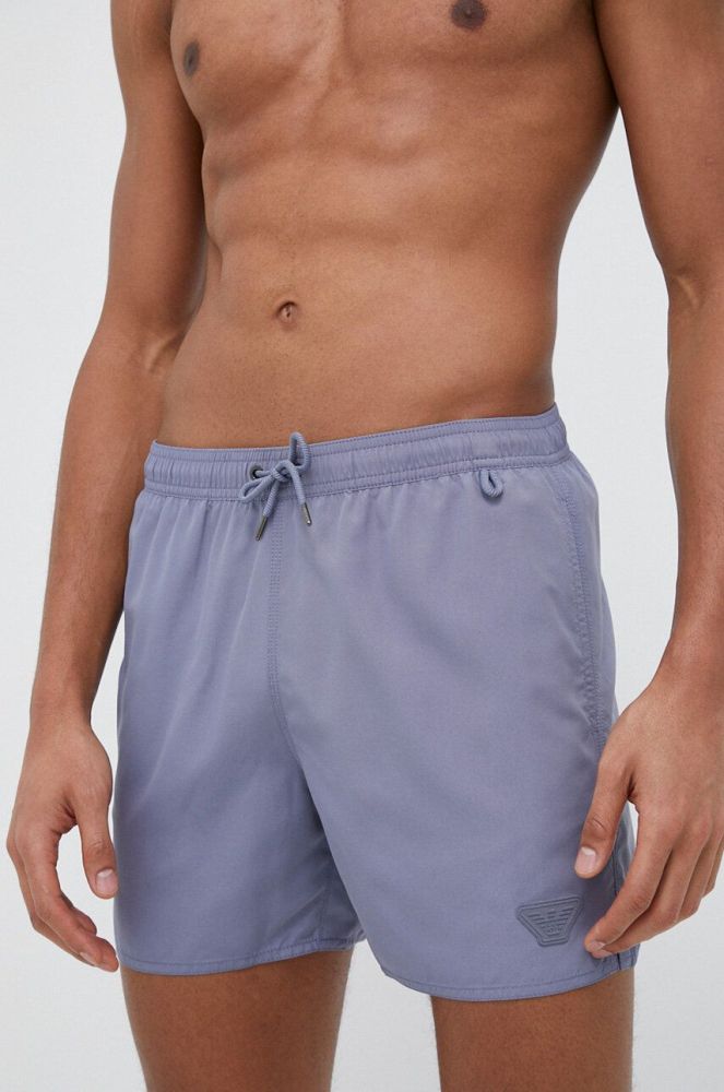 Купальні шорти Emporio Armani Underwear колір синій