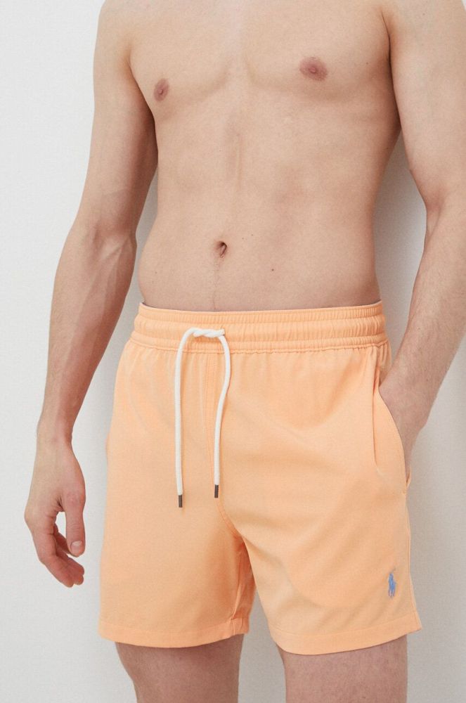 Купальні шорти Polo Ralph Lauren колір помаранчевий
