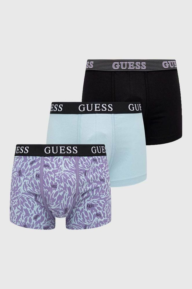 Боксери Guess 3-pack чоловічі колір чорний (3021879)