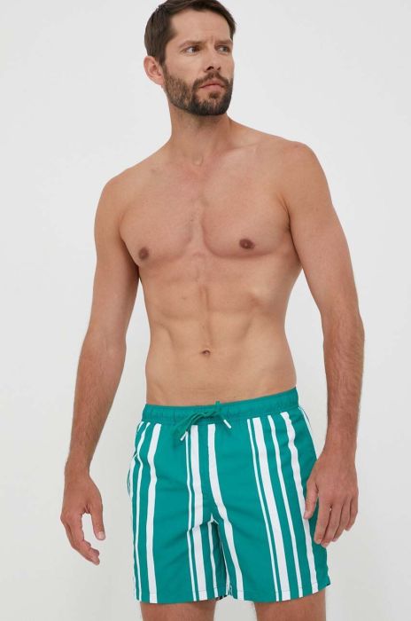 Купальні шорти United Colors of Benetton колір зелений (3288465)