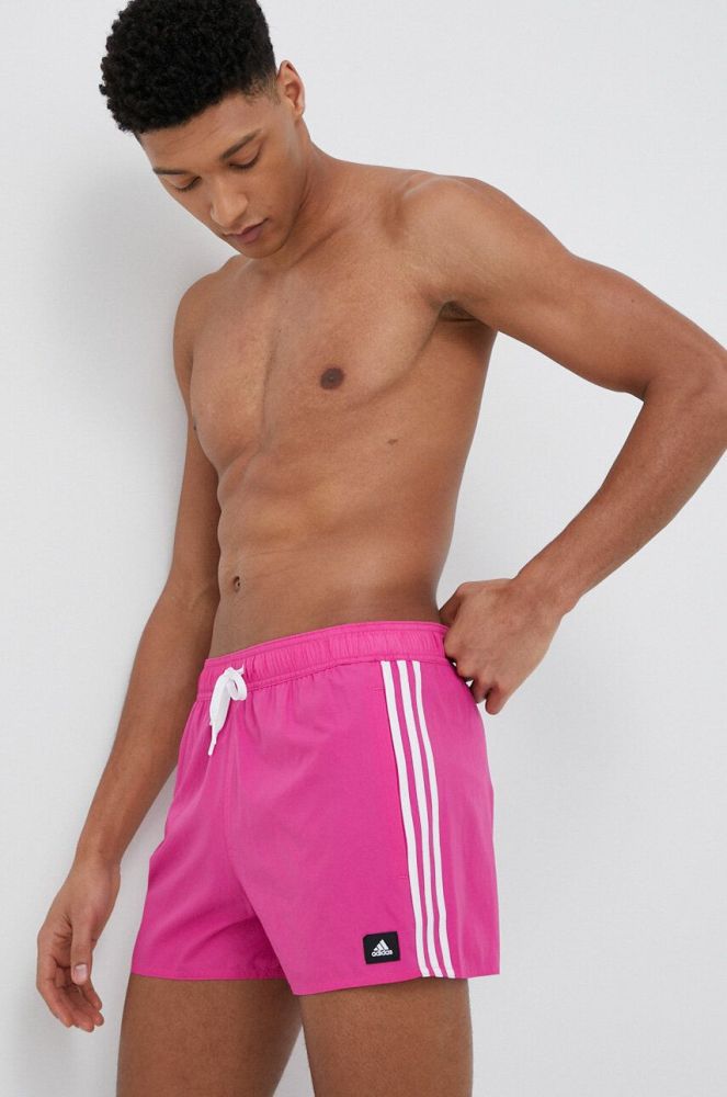 Купальні шорти adidas Performance колір рожевий (3169824)