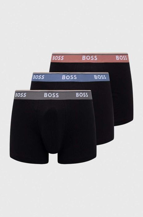 Боксери BOSS 3-pack чоловічі колір чорний (3068480)