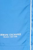 Купальні шорти Armani Exchange колір блакитний