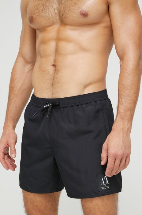Купальні шорти Armani Exchange колір чорний (3081258)
