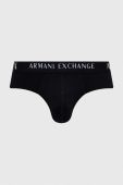 Сліпи Armani Exchange 3-pack чоловічі колір чорний (3147066)