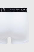 Боксери Armani Exchange 3-pack чоловічі колір білий