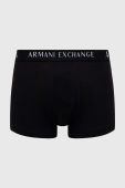 Боксери Armani Exchange 3-pack чоловічі колір чорний (2942245)