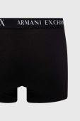 Боксери Armani Exchange 3-pack чоловічі колір чорний (2942245)