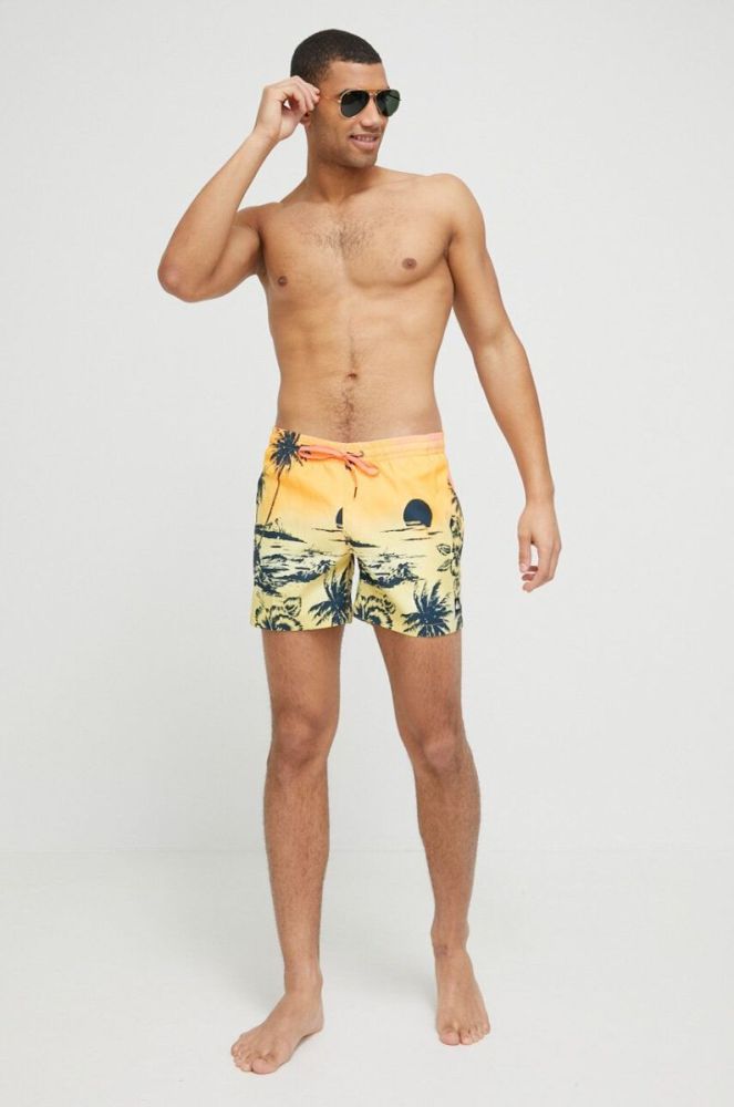 Купальні шорти Quiksilver колір помаранчевий (3105383) фото 2