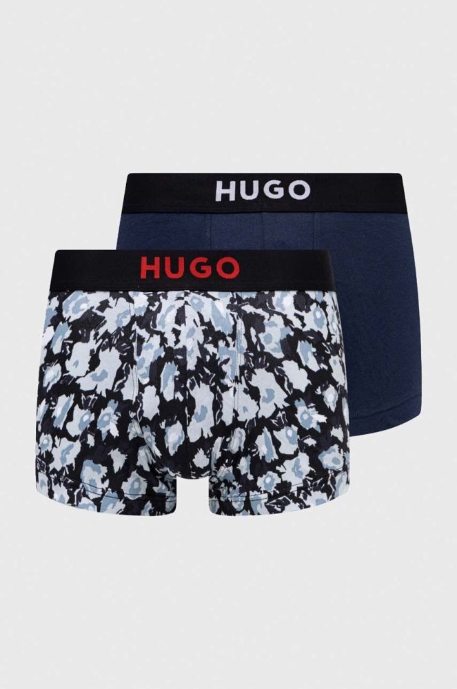 Боксери HUGO 2-pack чоловічі колір бірюзовий