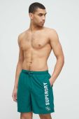 Купальні шорти Superdry колір зелений (3227088)
