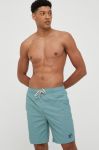 Купальні шорти Superdry колір бірюзовий (3173342)