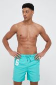 Купальні шорти Superdry колір бірюзовий (3169747)