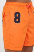 Купальні шорти Superdry колір помаранчевий (3173352)