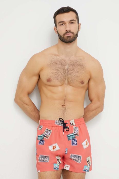 Купальні шорти Paul Smith колір червоний (3147151)