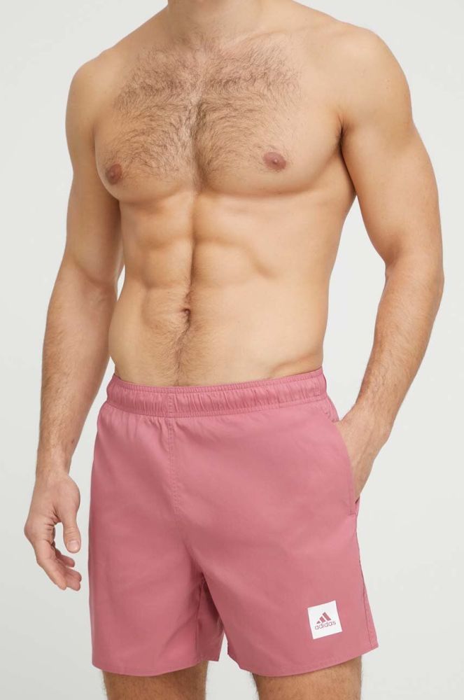 Купальні шорти adidas Performance колір рожевий (3166374)