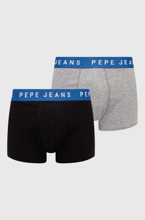 Боксери Pepe Jeans 2-pack чоловічі колір чорний