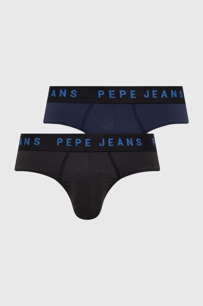 Сліпи Pepe Jeans 2-pack чоловічі колір синій