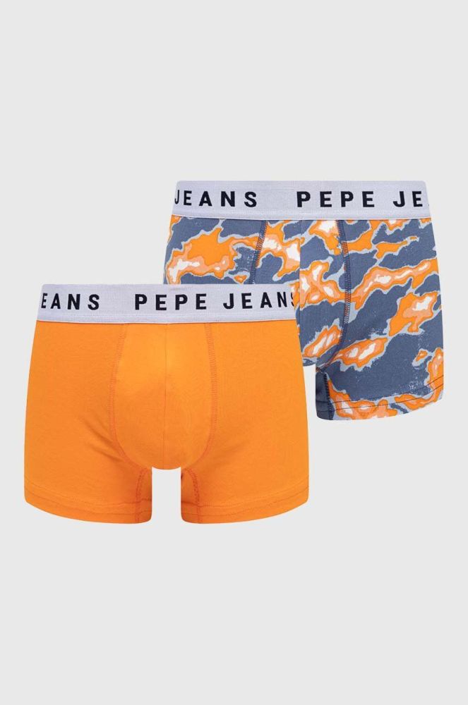 Боксери Pepe Jeans 2-pack чоловічі колір помаранчевий (3244383)