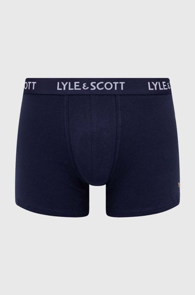 Боксери Lyle & Scott 3-pack чоловічі колір барвистий (3244393) фото 2