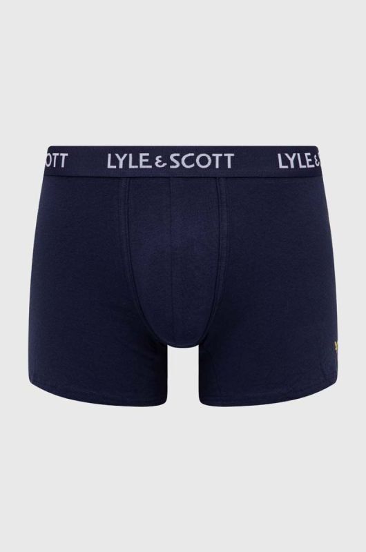 Боксери Lyle & Scott 3-pack чоловічі колір барвистий (3244393) фото 2