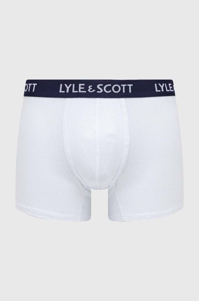 Боксери Lyle & Scott 3-pack чоловічі колір барвистий (3244393) фото 4