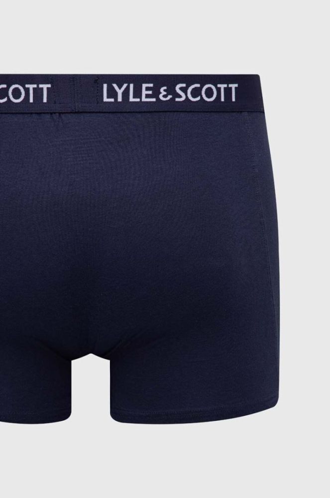 Боксери Lyle & Scott 3-pack чоловічі колір барвистий (3244393) фото 5