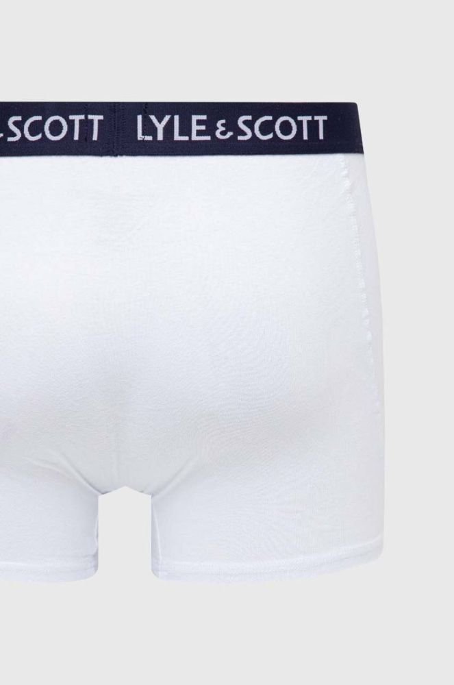 Боксери Lyle & Scott 3-pack чоловічі колір барвистий (3244393) фото 7