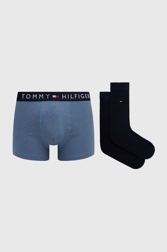 Боксери і шкарпетки Tommy Hilfiger чоловічі колір барвистий (3272469)