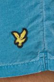 Купальні шорти Lyle & Scott колір блакитний