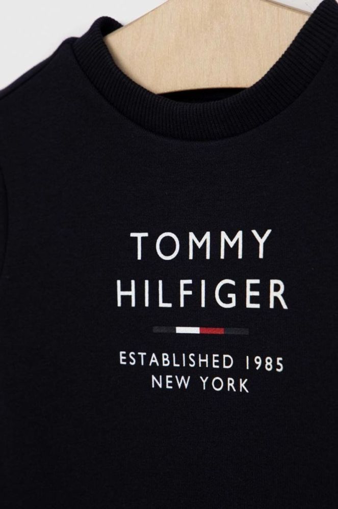 Дитяча кофта Tommy Hilfiger колір синій з принтом (2910805) фото 3