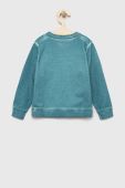 Дитяча бавовняна кофта Guess з аплікацією колір блакитний (3135685)
