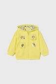 Кофта для немовлят Mayoral колір жовтий з капюшоном з принтом (2946668)
