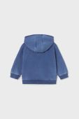 Дитяча кофта Mayoral колір синій з капюшоном однотонна (2939098)