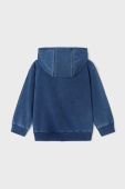 Дитяча кофта Mayoral колір синій з капюшоном однотонна (2983368)