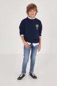 Дитяча кофта Mayoral колір синій візерунок (2939165)